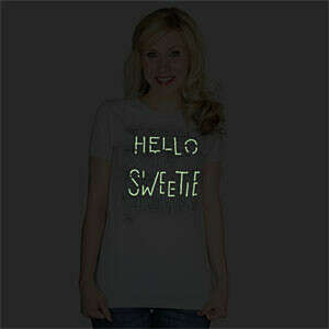 Hello Sweetie Glow-in-the-dark Ladies&#039; Tee