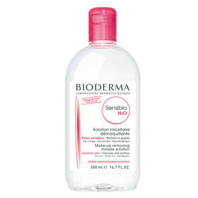 Биодерма Очищающая вода Сенсибио H2O 500 мл (Bioderma, Sensibio)