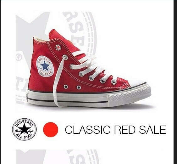 Red Converse (High Top)