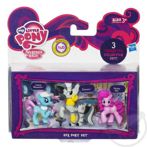 My Little Pony: Collection Set - Lotus, Zecora, Pinkie Pie