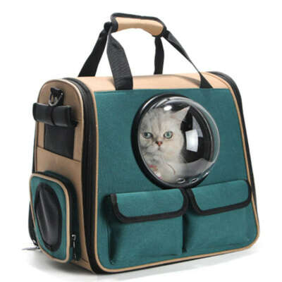 Рюкзак переноска для кошек с иллюминатором