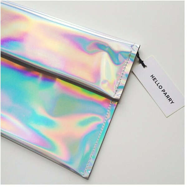 Outrange Holographic Clutch