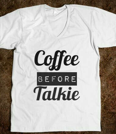 Футболка Cofee Before Talkie