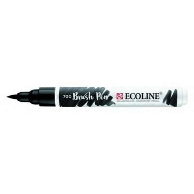 brush pen black ecoline