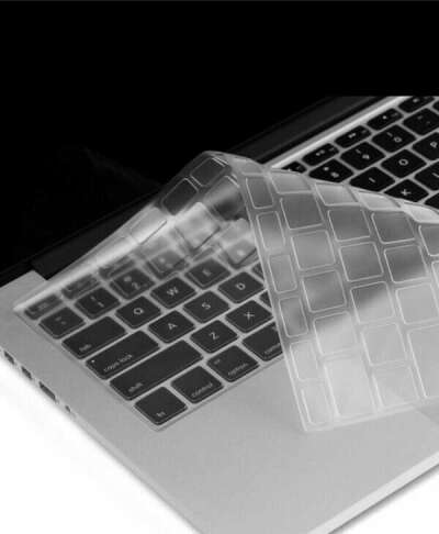 прозрачная силиконовая накладка на клавиатуру