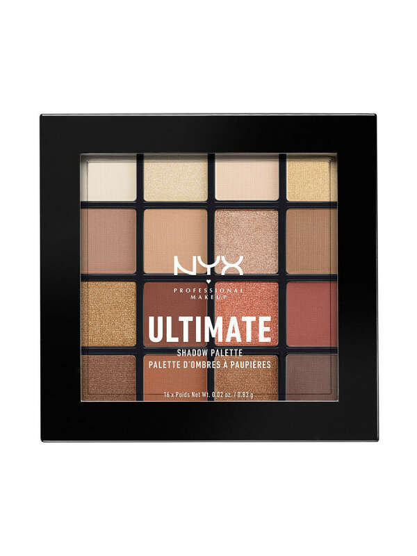 Палетка теней ULTIMATE SHADOW PALETTE - WARM NEUTRALS 03, NYX PROFESSIONAL MAKEUP