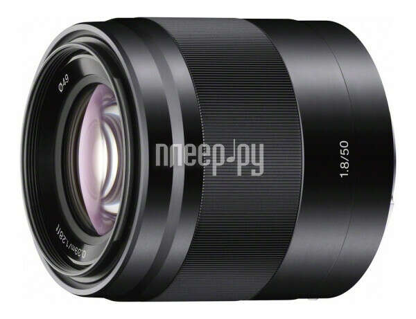 Sony SEL-50F18 50 mm F/1.8 OSS E for NEX Black*