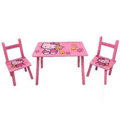 Детский столик Hello Kitty со стульчиками