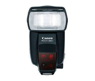 Заменить лампу на вспышке Canon Speedlite 580EX II