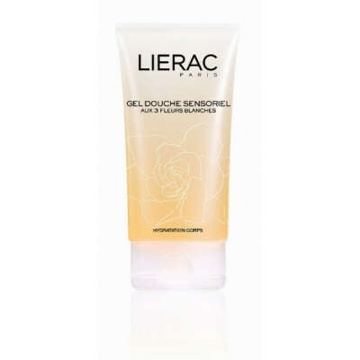 Lierac Gel Douche Sensoriel aux 3 Fleurs Blanches