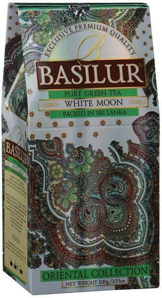 Чай Basilur white moon листовой