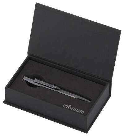 INFB-1 Black Titanium Nitride INFINIUM Space Pen with Blue Ink