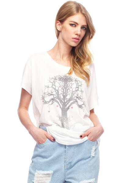 Romwe Wishing Tree T-Shirt