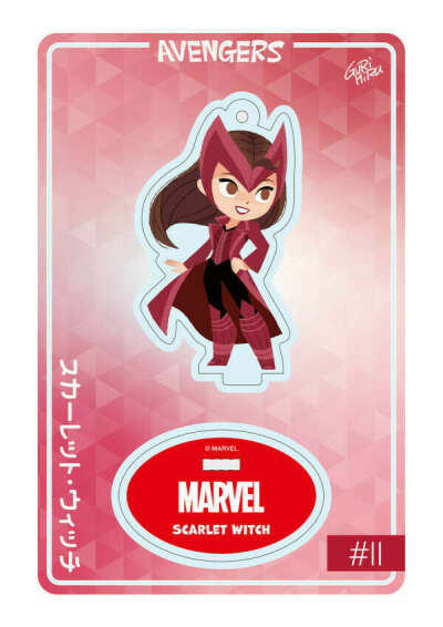 Super Clear - Marvel: Starter Pack - Avengers #11 Scarlet Witch by Gurihiru