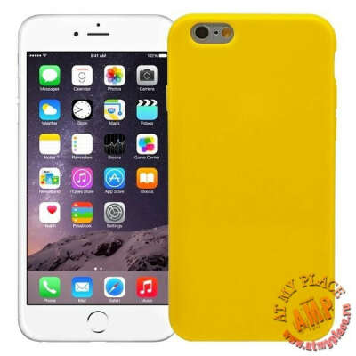Чехол для iPhone 6 Lacquer желтый