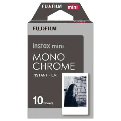 Картридж Fujifilm Instax Mini Monochrome, черный, для твердочернильного принтера