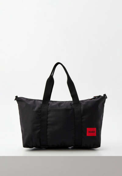 Сумка спортивная Hugo Ethon_Holdall, цвет: черный