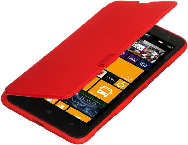 Чехол для Nokia Lumia красный или белый