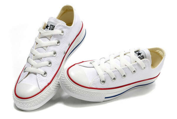 White Low All Star Converse