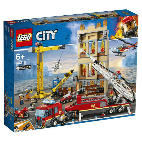 LEGO CITY 60216 Центральная пожарная станция