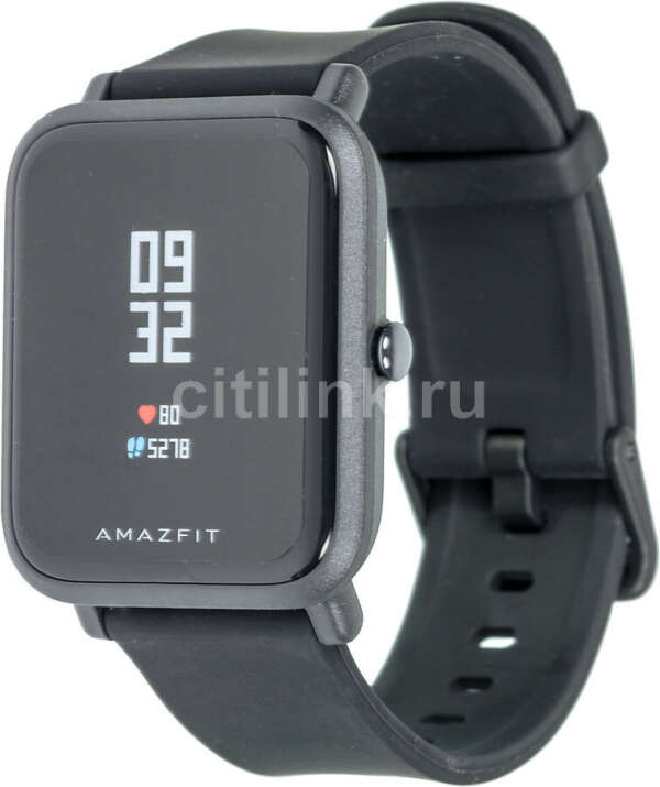 Купить Смарт-часы XIAOMI Amazfit Bip,  1.28",  черный
