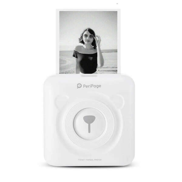 TEDDYPRINT® Imprimante Photo Portable Bluetooth Sans Encre