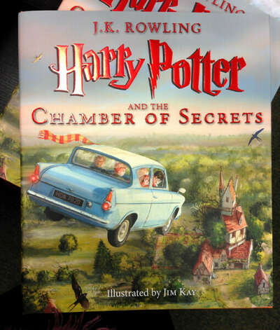 Гарри Поттер и Тайная комната на английском языке с иллюстрациями Джима Кея