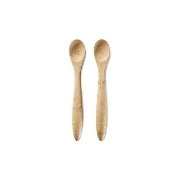 Bamboo Toddler Feeding Spoons (6M+) - Set Of 2 - Organic Kids Products