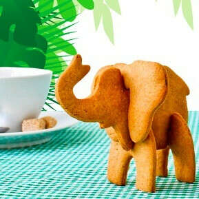 Форма для печенья "Слон" (3D Elephant)