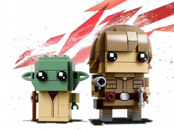 LEGO Люк Скайуокер и Йода