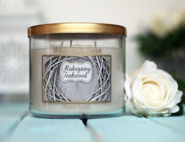 Mahogany Teakwood candle, Bath & Body Works