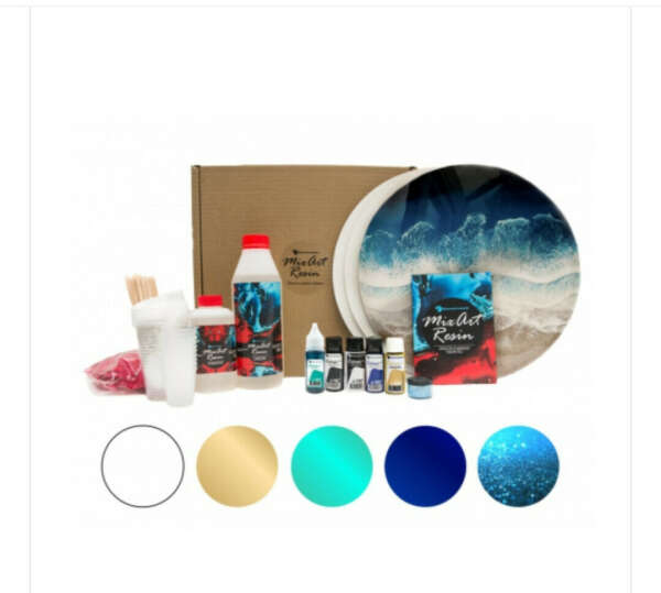 Набор для рисования MixArt Resin BOX Морской берег