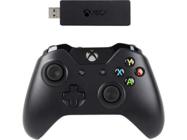 Геймпад Microsoft Xbox One Controller + Wireless Adapter for Windows 10