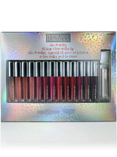 Набор Жидких помад The Healthy Lip Holiday Set, 13х2.3мл; 1х6.9мл, Physicians Formula