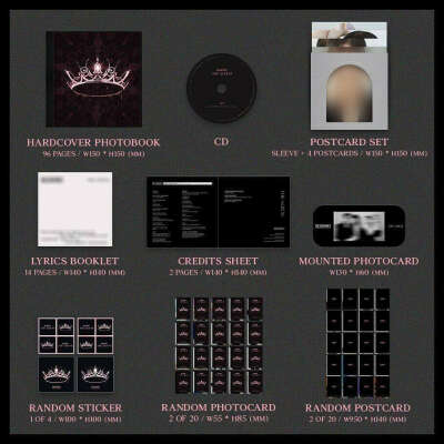Альбом BLACKPINK - THE ALBUM Версия 1