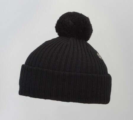 Costo Wipi Black 100% Wool Beanie