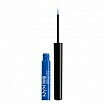 Подводка для глаз NYX PROFESSIONAL MAKEUP VIVID BRIGHTS тон 05 SAPPHIRE цветная жидкая