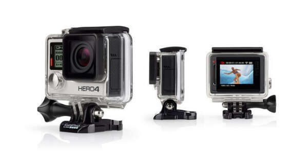 Go-Pro Hero 4 silver edition