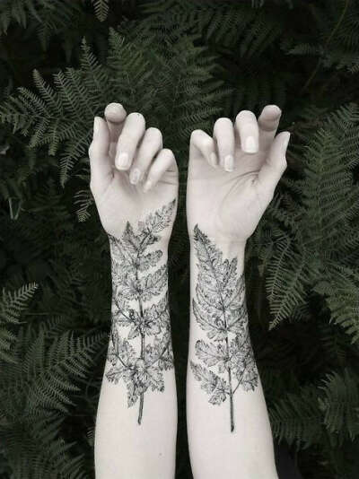 Ботаническая татуировка