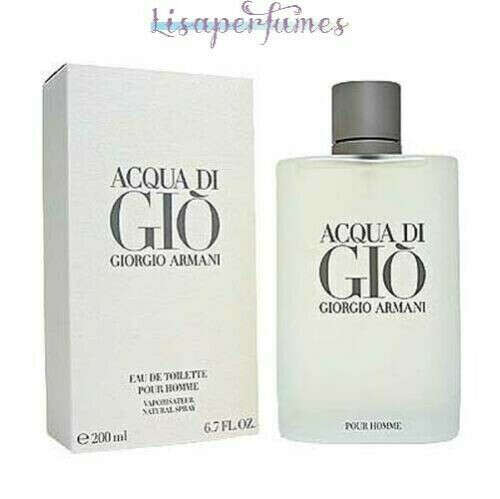 Aqua Acqua Di Gio by Giorgio Armani 3.4 oz EDT Cologne for Men NEW & SEALED BOX