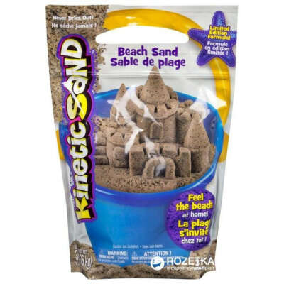 Кинетический песок 1360г Wacky-tivities Kinetic Sand Beach Натуральный цвет (71435)