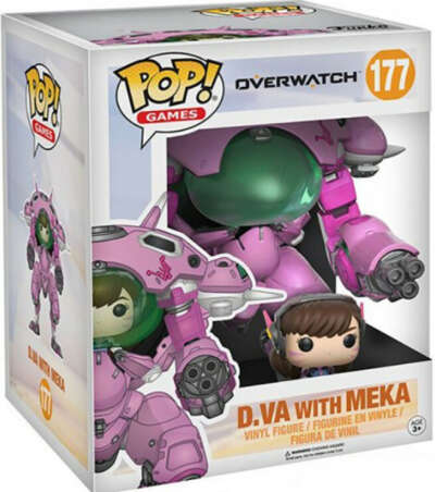 Funko POP Games: Overwatch – D.VA & Meka (15,2 см)