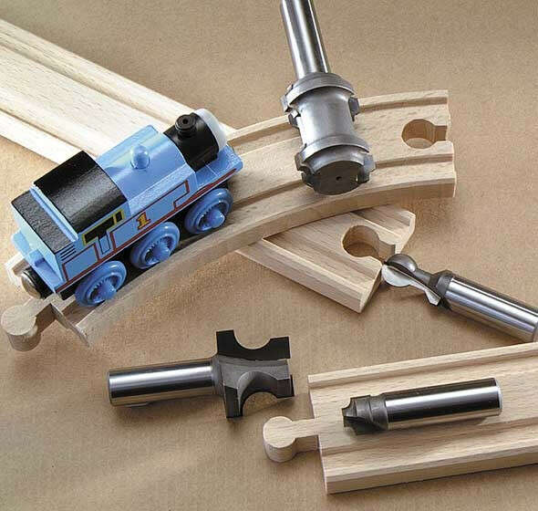 Train Track Router Bits