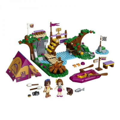 Конструктор LEGO Friends 41121 Спортивный лагерь: сплав по реке