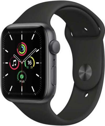 Apple Watch SE 44 мм чёрные