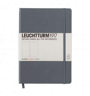 Leuchtturm1917 Medium Notebook Anthracite (антрацит)