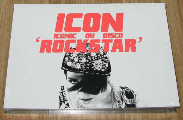 ICON No Min Woo ICONIC OH DISCO &#039;ROCK STAR&#039; TRAX K-POP CD SEALED