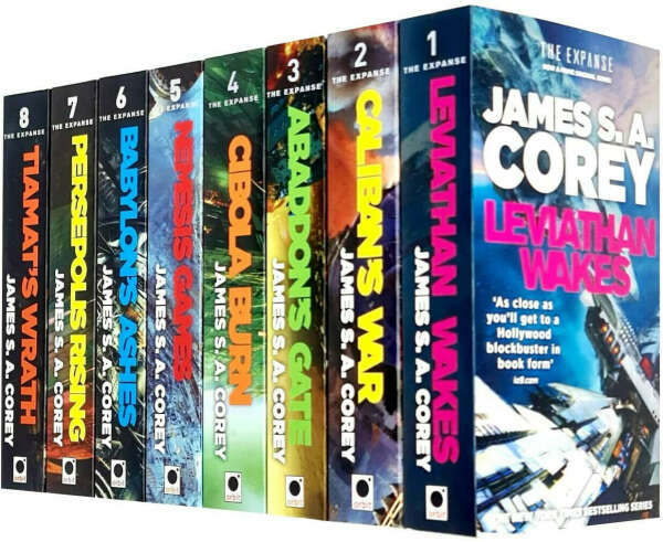 James S A Corey Expanse Series 8 Books Collection Set