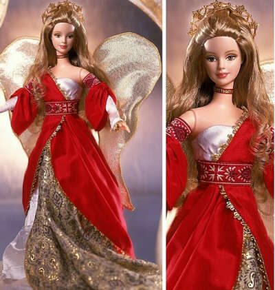 Holiday Angel Barbie Doll #2 2001