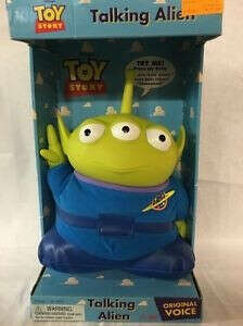 RARE TOY STORY THINKWAY 1995 "TALKING ALIEN LARGE PLUSH DOLL" MIB